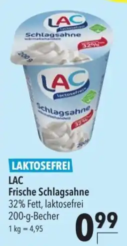 CITTI Markt LAC Frische Schlagsahne Angebot
