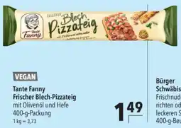 CITTI Markt Tante Fanny Frischer Blech-Pizzateig Angebot