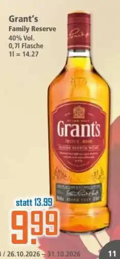 Klaas und Kock Grant's Family Reserve Angebot