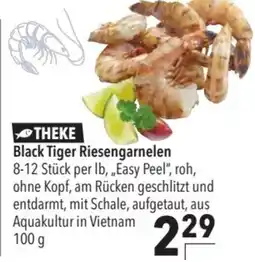 CITTI Markt THEKE Black Tiger Riesengarnelen Angebot