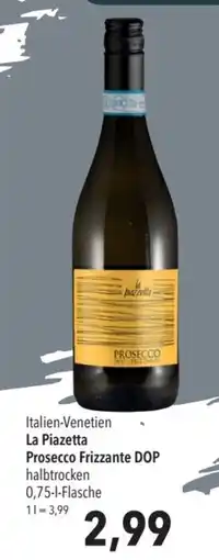CITTI Markt La Piazzetta Prosecco Frizzante DOP Angebot