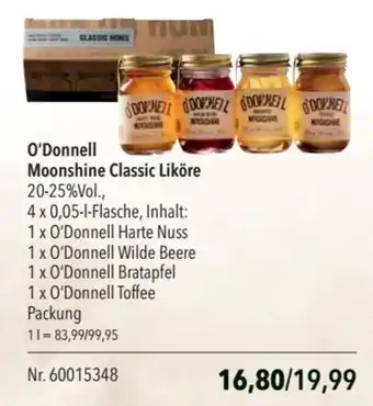 O'Donnell Moonshine Classic Liköre