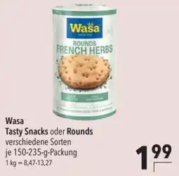 CITTI Markt Wasa Tasty Snacks oder Rounds Angebot