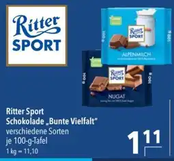CITTI Markt Ritter Sport Schokolade „Bunte Vielfalt“ Angebot