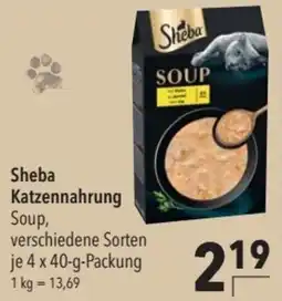 CITTI Markt Sheba Katzennahrung Soup Angebot