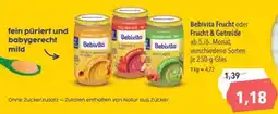 CITTI Markt Bebivita Frucht oder Frucht & Getreide Angebot