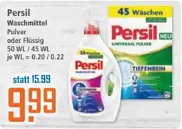 Klaas und Kock Persil Waschmittel Angebot