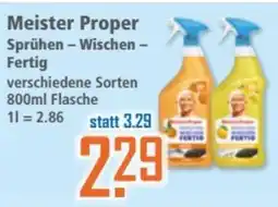 Klaas und Kock Meister Proper Sprühen - Wischen - Fertig Angebot