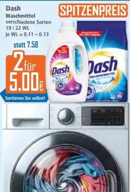 Klaas und Kock Dash Waschmittel Angebot