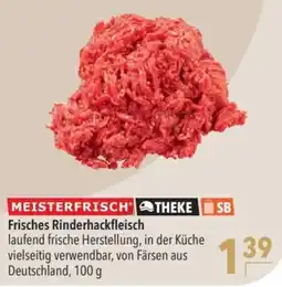 CITTI Markt MEISTERFRISCH Frisches Rinderhackfleisch Angebot