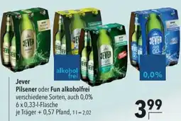CITTI Markt Jever Pilsener oder Fun alkoholfrei Angebot