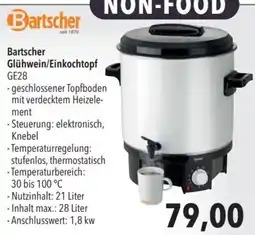 CITTI Markt Bartscher Glühwein/Einkochtopf Angebot