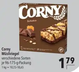 CITTI Markt Corny Müsliriegel Angebot