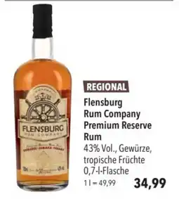 CITTI Markt Flensburg Rum Company Premium Reserve Rum Angebot