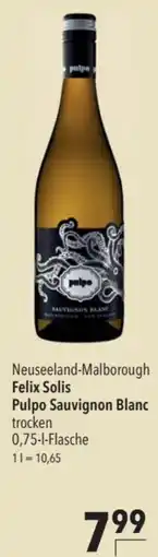 CITTI Markt Felix Solis Pulpo Sauvignon Blanc Angebot