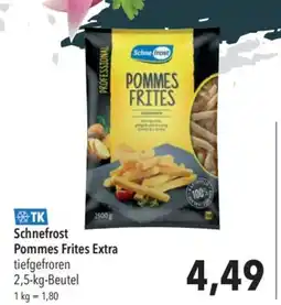 CITTI Markt Schneefrost Pommes Frites Extra Angebot