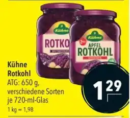 CITTI Markt Kühne Rotkohl Angebot