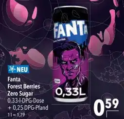 CITTI Markt Fanta Forest Berries Zero Sugar Angebot