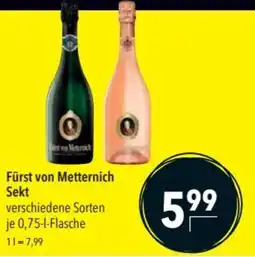 CITTI Markt Fürst von Metternich Sekt Angebot