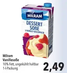 CITTI Markt Milram Vanillesoße Angebot