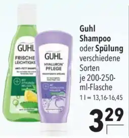 CITTI Markt Guhl Shampoo oder Spülung Angebot