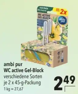 CITTI Markt ambi pur WC active Gel-Block Angebot