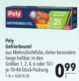 CITTI Markt Pely Gefrierbeutel Angebot