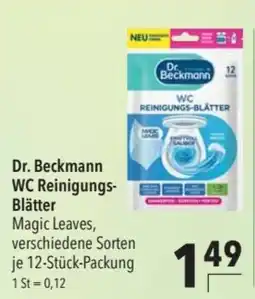 CITTI Markt Dr. Beckmann WC Reinigungs-Blätter Magic Leaves Angebot