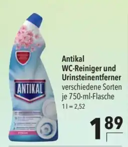 CITTI Markt Antikal WC-Reiniger und Urinsteinentferner Angebot