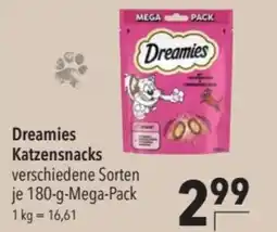 CITTI Markt Dreamies Katzensnacks Angebot