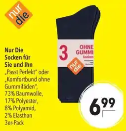 CITTI Markt Nur Die Socken Angebot