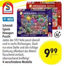 CITTI Markt Schmidt Spiele Hexagon Puzzle Angebot