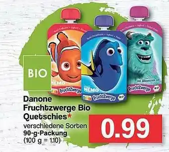 Famila Nord West Danone Fruchtzwerge Bio Quetschies Angebot