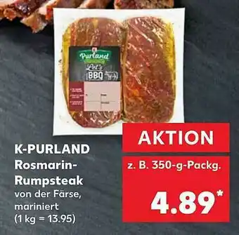 Kaufland K-purland Rosmarin-rumpsteak Angebot