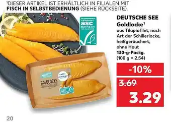 Kaufland Deutsche See Goldlocke Angebot