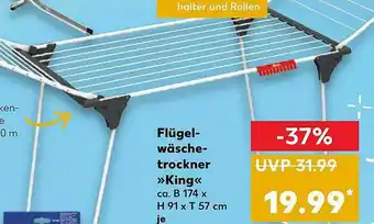 Kaufland Flügel-wäsche-trockner »king« Angebot