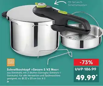 Kaufland Schnellkochtopf »secure 5 V2 Neo« Angebot