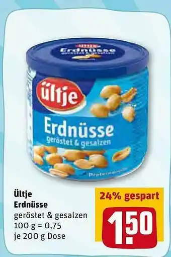 REWE Kaufpark ültje Erdnüsse Angebot