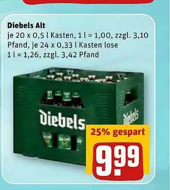 REWE Kaufpark Diebels Alt Angebot