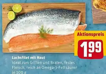 REWE Kaufpark Lachsfilet Mit Haut Angebot