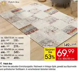 Zurbrüggen Patch Box Angebot
