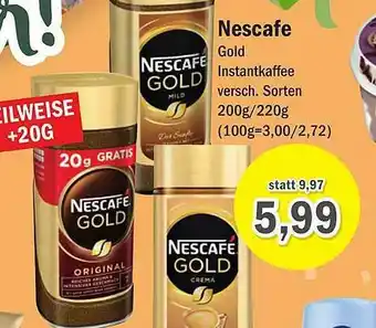 Aktiv Irma Nescafé Gold Angebot