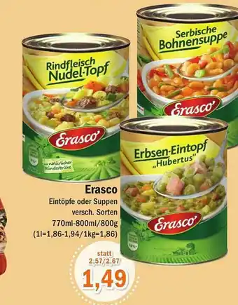 Aktiv Irma Erasco Eintöpfe Oder Suppen Angebot