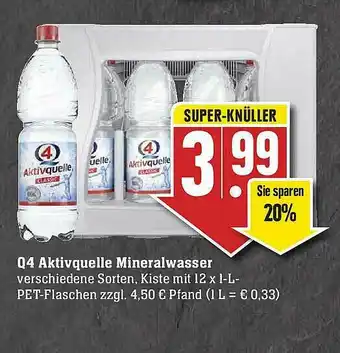 Edeka Q4 Aktivquelle Mineralwasser Angebot