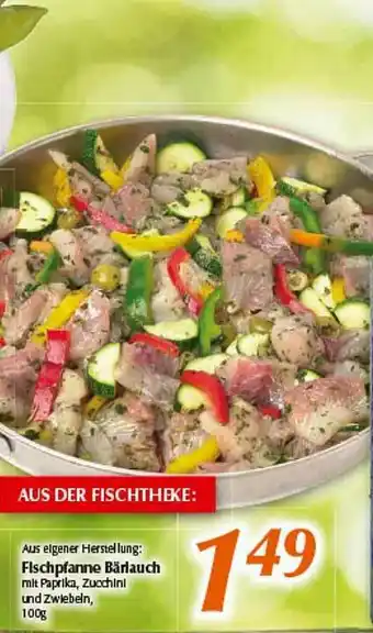 inkoop Fischpfanne Bärlauch Angebot