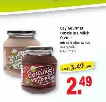 Markant Cay Gourmet Haselnuss-milch Creme Angebot