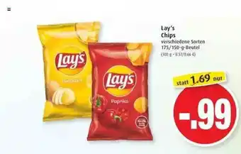 Markant Lay's Chips Angebot