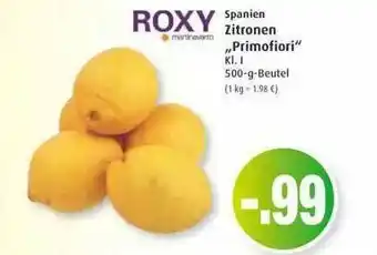 Markant Roxy Spanien Zitronen „primofiori” Angebot