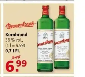 Multi Markt Doornkaat Kornbrand Angebot