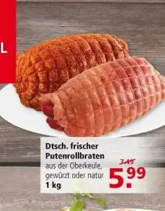 Multi Markt Frischer Putenrollbraten Angebot